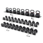 HAMMER STRENGTH THREE TIER DUMBBELL RACK