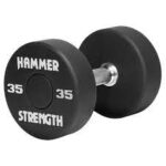 ROUND URETHANE DUMBBELLS