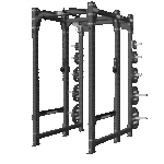 hammer strength HD Elite iD Power Rack